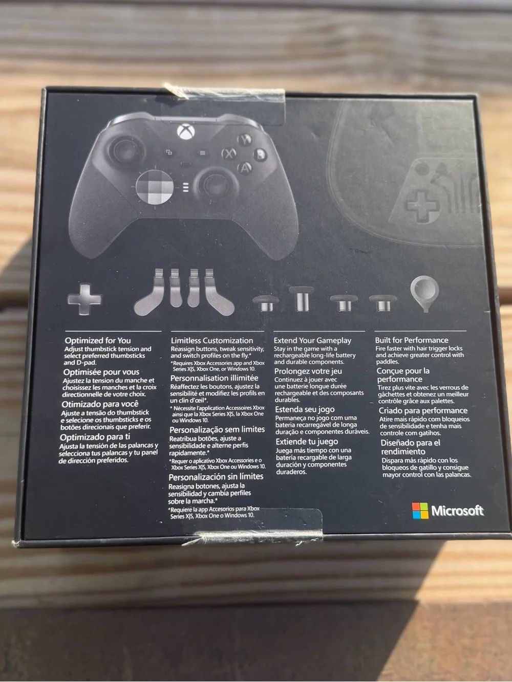 Xbox Elite Series 2 Customizable Pro Microsoft Black Xbox Wireless Controller